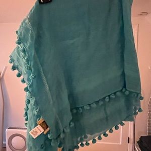 Roberta Roller Rabbit Turquoise Sarong